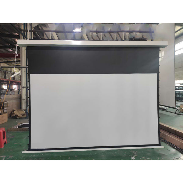 skerell projector screen Tab-tension recessed ceiling projector screen projection screen